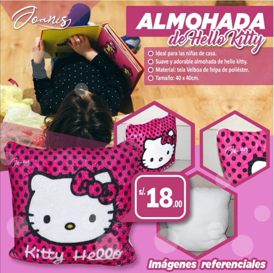 Almohada decorativo Hello Kitty