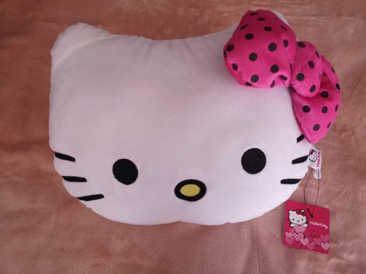 Almohada Carita Hello Kitty